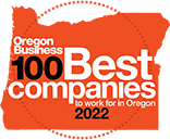 2022 Best Companies to Work For in Oregon Logo